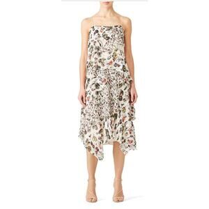 Grey by Jason Woo size 2 
Painterly Floral Dress